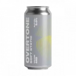 Overtone Soft Static Pale Ale 5% 440ml - Drink Station