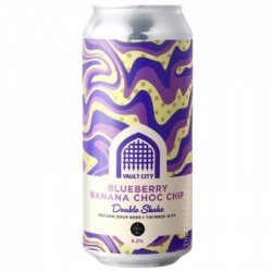 Blueberry Banana Choc Chip Double Shake Vault City Brewing - OKasional Beer