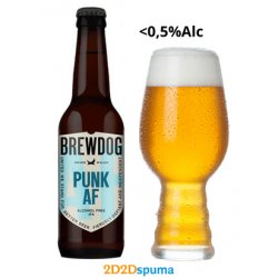 BrewDog Punk IPA AF SIN ALCOHOL - 2D2Dspuma