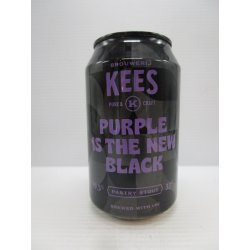 Kees Purple Is The New Black Imp Stout 10.5% 330ml - Grape & Grain