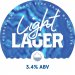 CLOUDWATER BREW CO Light Lager (KEGSTAR ) 3.4% CLOUDWATER BREW CO Light Lager (KEGSTAR ) 3.4%