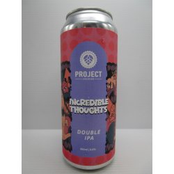 Project - Incredible Thoughts DIPA 8.6% 500ml - Grape & Grain