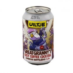 Uiltje Brewing Company - Great Granny's Cozy Coffee Cocktail - Bierloods22