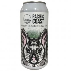 Pacific Coast Brewery Possum Playground Hazy White IPA 440mL - The Hamilton Beer & Wine Co