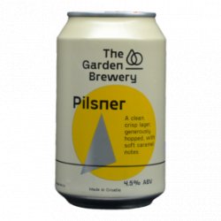 The Garden Brewery The Garden Brewery - Pilsner - 4.5% - 33cl - Can - La Mise en Bière