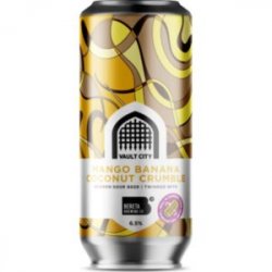 Vault City  Mango Banana Coconut Crumble  6.5% - The Black Toad