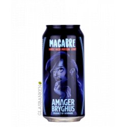 Amager Bryghus  Macabre (Salikatt Collab) - Glasbanken