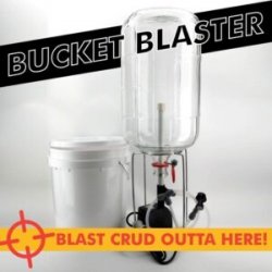 Bucket Blaster  Lavadora de barriles y garrafones - Cerveza Casera