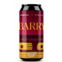 Drunken Bros Barry West Coast IPA - Bodecall