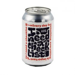 Sofia Electric Brewing - I Need A Cheklist - Bierloods22