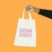 Below Brew Branded Tote Bag Below Brew Branded Tote Bag