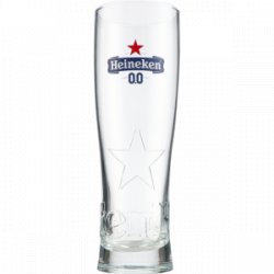 Heineken 0.0 Star Glas Embossed - Drankgigant.nl