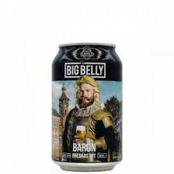 Big Belly  BARON  Bredaas Wit - Rebel Beer Cans