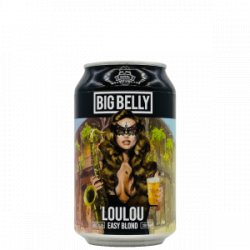 Big Belly  LOULOU  Easy Blond - Rebel Beer Cans