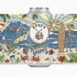 Soko’s Sunny Waves Blonde Ale - Barbudo Growler