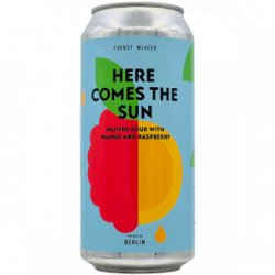 FUERST WIACEK – Here Comes the Sun - Rebel Beer Cans