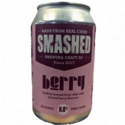 Smashed Berry Cider 0.0% Alcohol Free  Smashed Alcohol Free Drynks - YouDrink