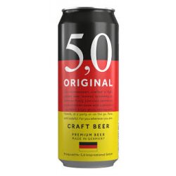 5,0 International 5,0 Original Craft Beer
