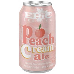 Epic Brewing Peach Cream Ale 6 pack - Outback Liquors