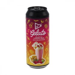 FUNKY FLUID GELATO RASPBERRY BANANA SHAKE 0,5L - Alko Spot