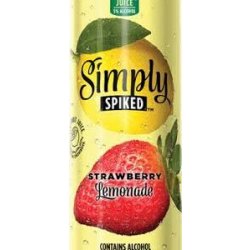 Simply Spiked Strawberry Lemonade