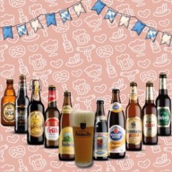Pack Las Mejores Cervezas Alemanas + Vaso - Beer Shelf