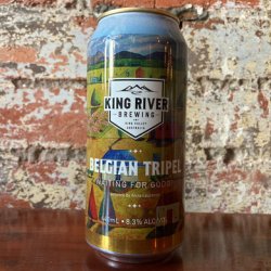 King River Waiting For Godot Belgian Tripel - Otter’s Promise