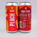 Fierce: Peach Beer Cooler (440ml) 