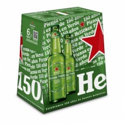 Cerveza Heineken Lager pack de 6 botellas de 25 cl. - Carrefour España