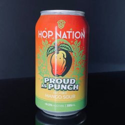 Hop Nation Brewing Co Proud As Punch - Alc-Free Mango Sour