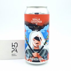 MALA GISSONA Poderosa DIPA Lata 44cl - Hopa Beer Denda