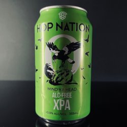 Hop Nation Brewing Co Mind Ya Head XPA Hop Nation Brewing Co Mind Ya Head XPA