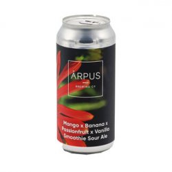 Ārpus Brewing Co. Mango x Passionfruit x Peach x Vanilla Smoothie Sour Ale Ārpus Brewing Co. Mango x Passionfruit x Peach x Vanilla Smoothie Sour Ale