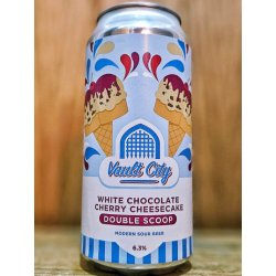 Vault City - White Chocolate Cherry Cheesecake Double Scoop - Dexter & Jones