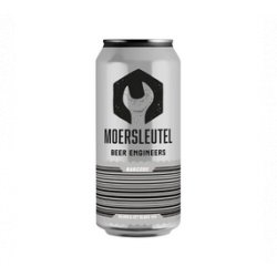 Moersleutel Craft Brewery Barcode: Silver & Jet Black