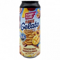 Funky Fluid Free Gelato: Passionfruit, Mango & Peach