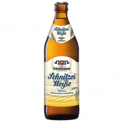 Schnitzlbaumer- Schnitzei Weiße Hell Wheat Beer 5.5% ABV 550ml Bottle - Martins Off Licence
