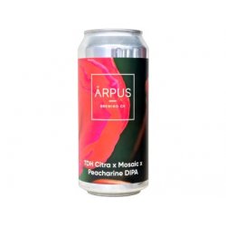 Arpus - TDH Citra X Mosaic X Peacharine DIPA 0,44l can 8% alk. - Beer Butik