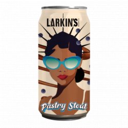 Larkin's Brewing- Blueberry Bliss Bomb Stout 8% ABV 440ml Can - Martins Off Licence