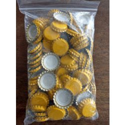 Crown Caps - Yellow - waterintobeer