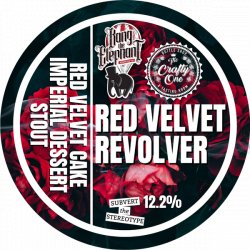 Bang the Elephant - Red Velvet Revolver -  12.2% Red Velvet Cake Imperial Stout - 440ml Can - The Triangle