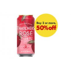 Thatchers Rosé Cider _ - The Bottle Shop