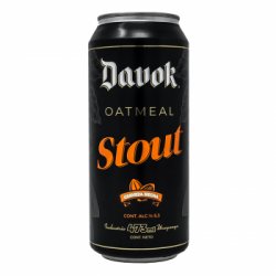 Davok Oatmeal Stout 473ml - Sabremos Tomar