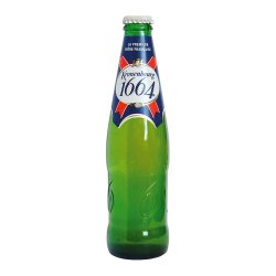 Kronenbourg 1664 Premium Lager 275ml x 6 Bottles - Aspris & Son