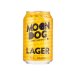 Moon Dog Lager Cans 