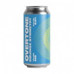 Overtone New Equinox Symmetry 6.0% DDH IPA - 440ml Can - Fountainhall Wines