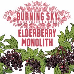 Otters Tears Elderberry Monolith  Burning Sky - Otters Tears