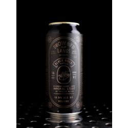 The Drowned Lands  Black Gold Vanilla  Imperial Stout Vanille BA Bourbon  10,5% - Quaff Webshop