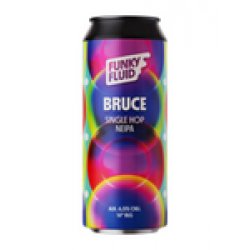 Funky Fluid: Bruce - puszka 500 ml - Piwne Mosty - Stu Mostow