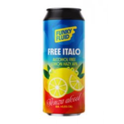 Funky Fluid: Free Italo - puszka 500 ml - Piwne Mosty - Stu Mostow